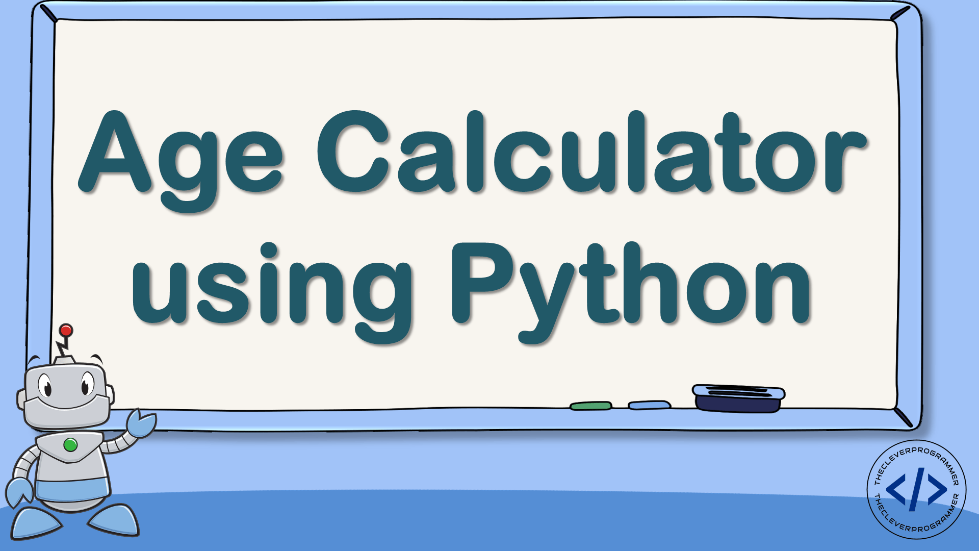 Age Calculator using Python