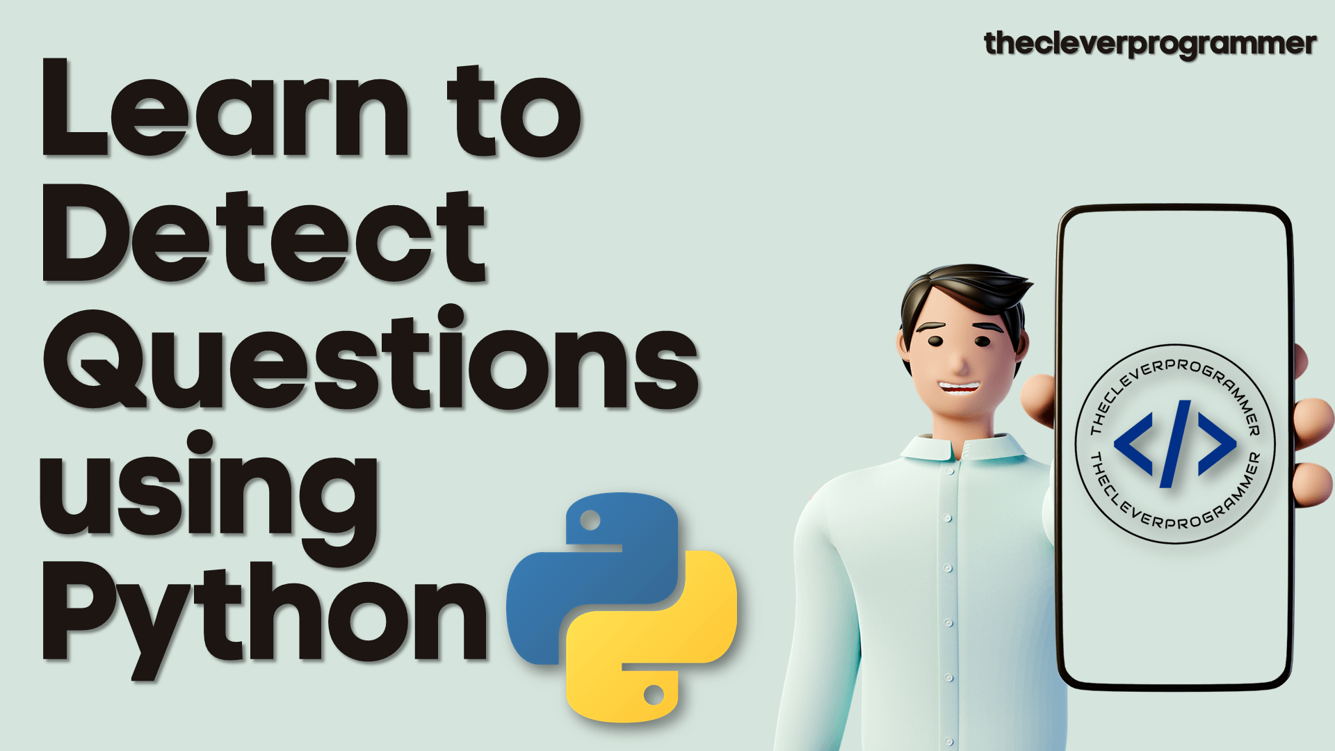 Detect Questions using Python