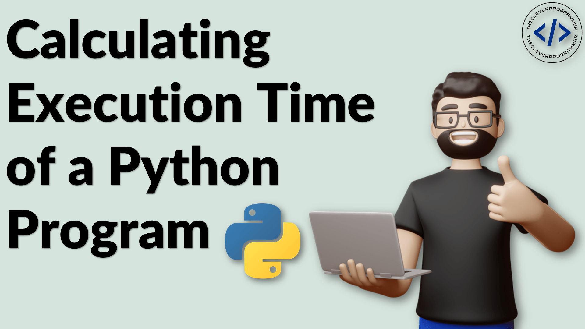 Execution Time of a Python Program