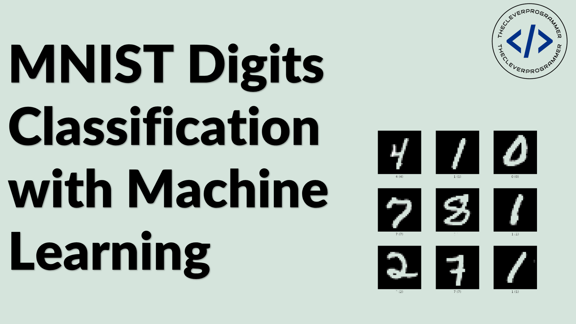 MNIST Digits Classification with Machine Learning