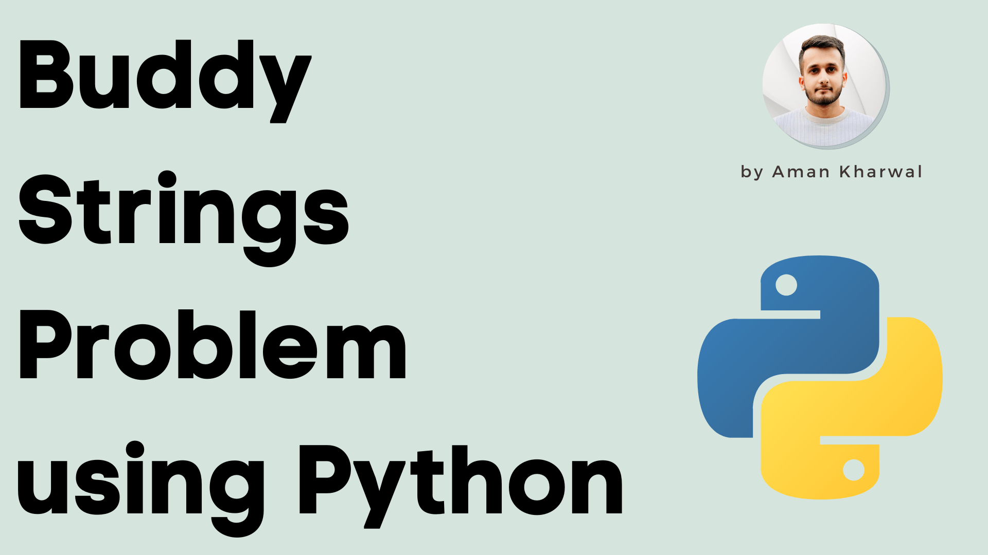 Buddy Strings using Python