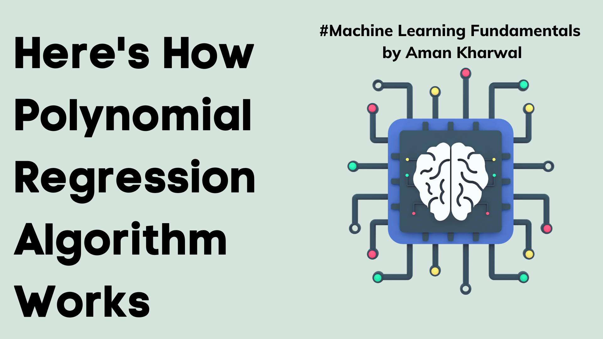 How Polynomial Regression Algorithm Works