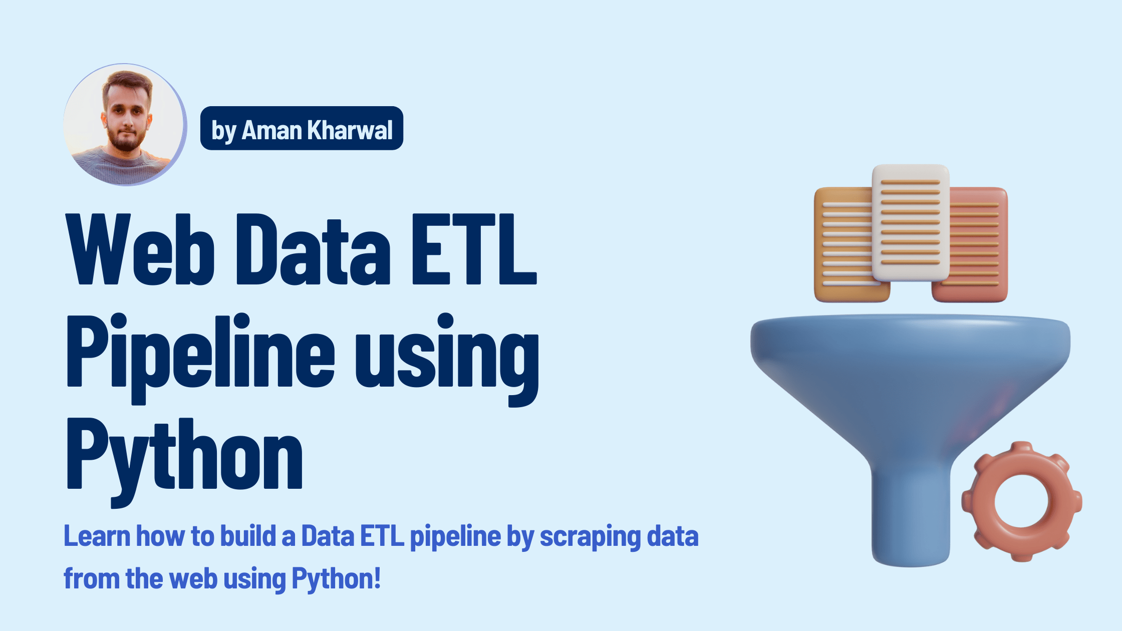 Web Data ETL Pipeline using Python