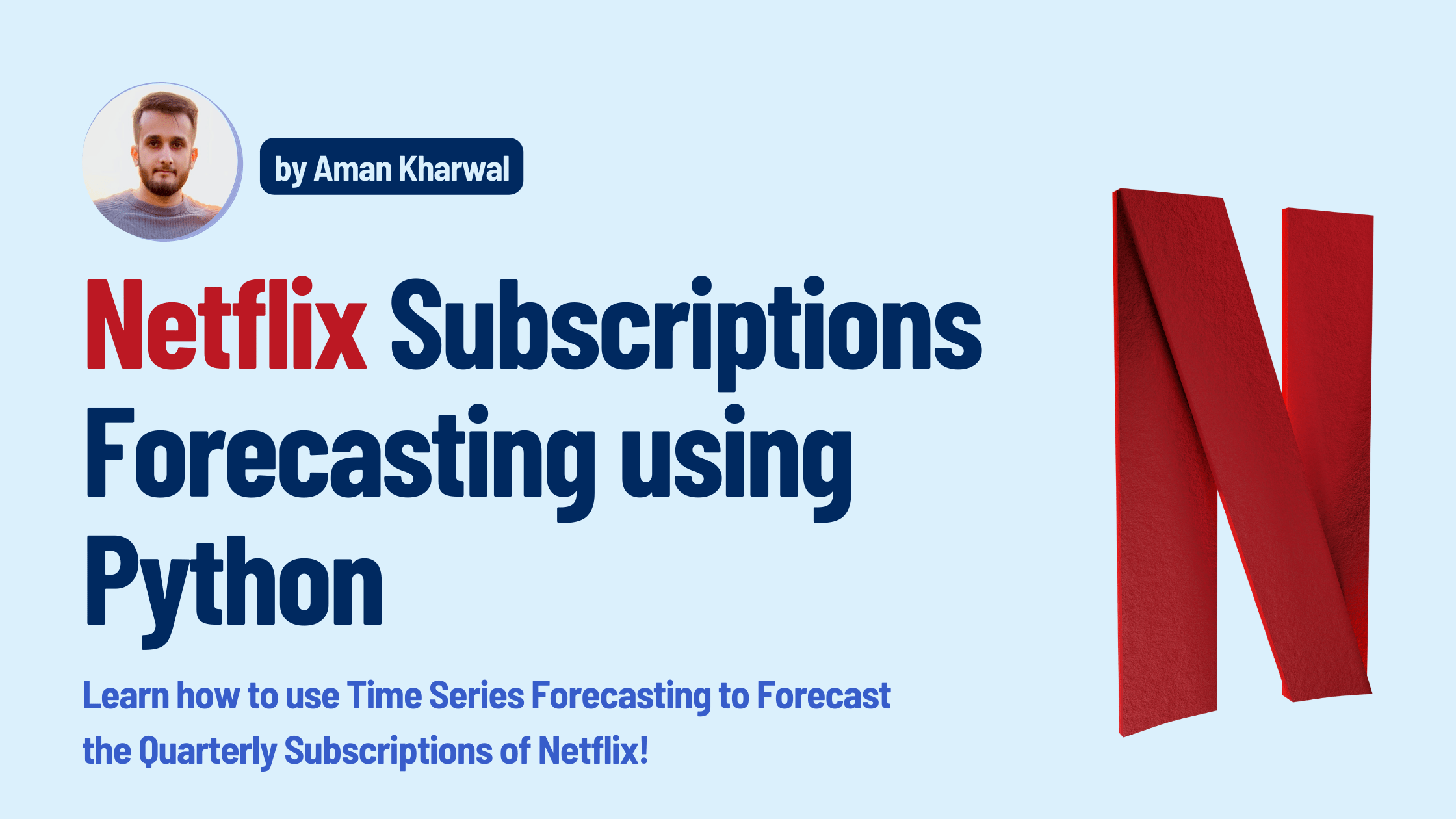 Netflix Subscriptions Forecasting using Python