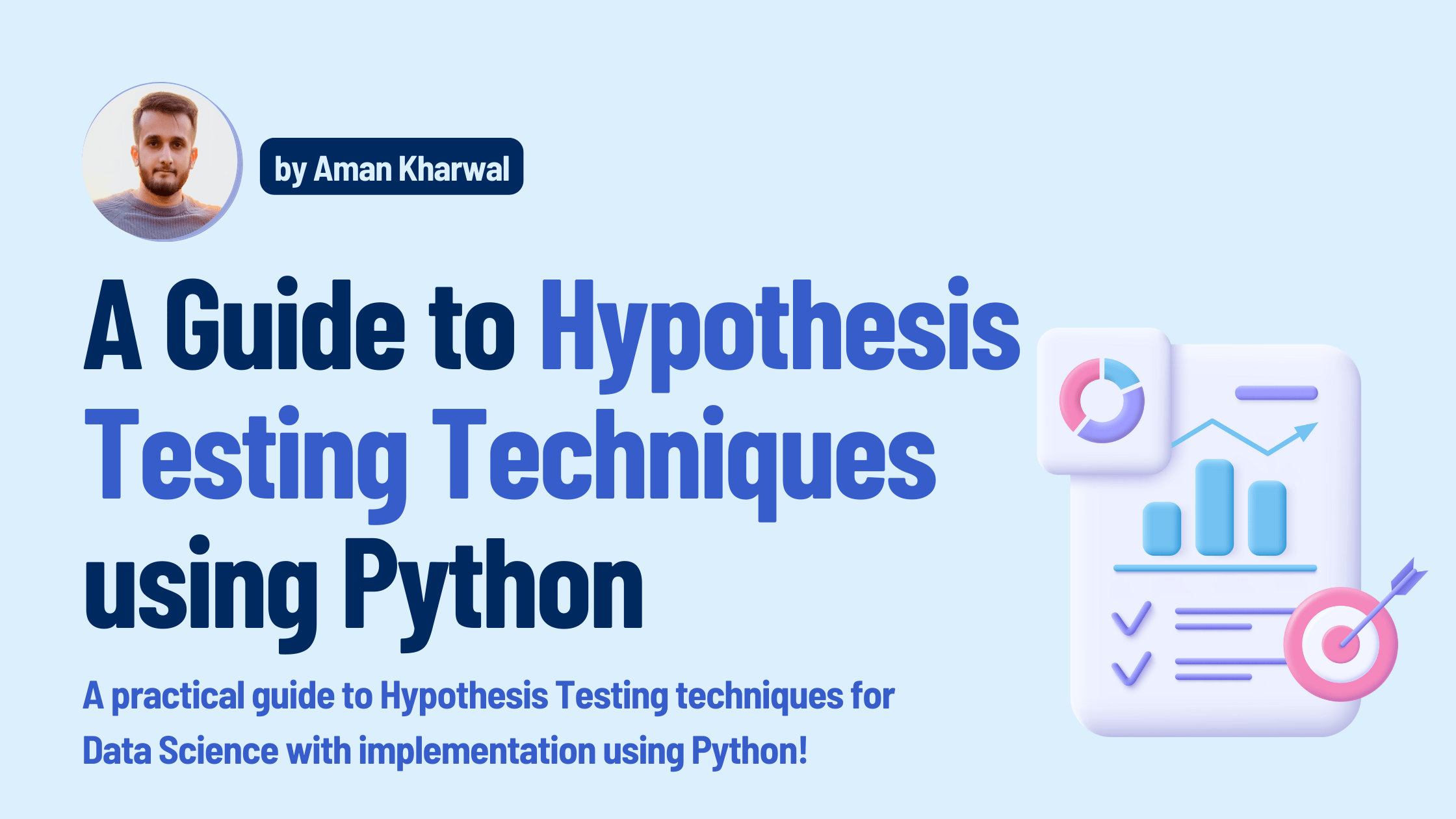 Hypothesis Testing Techniques using Python