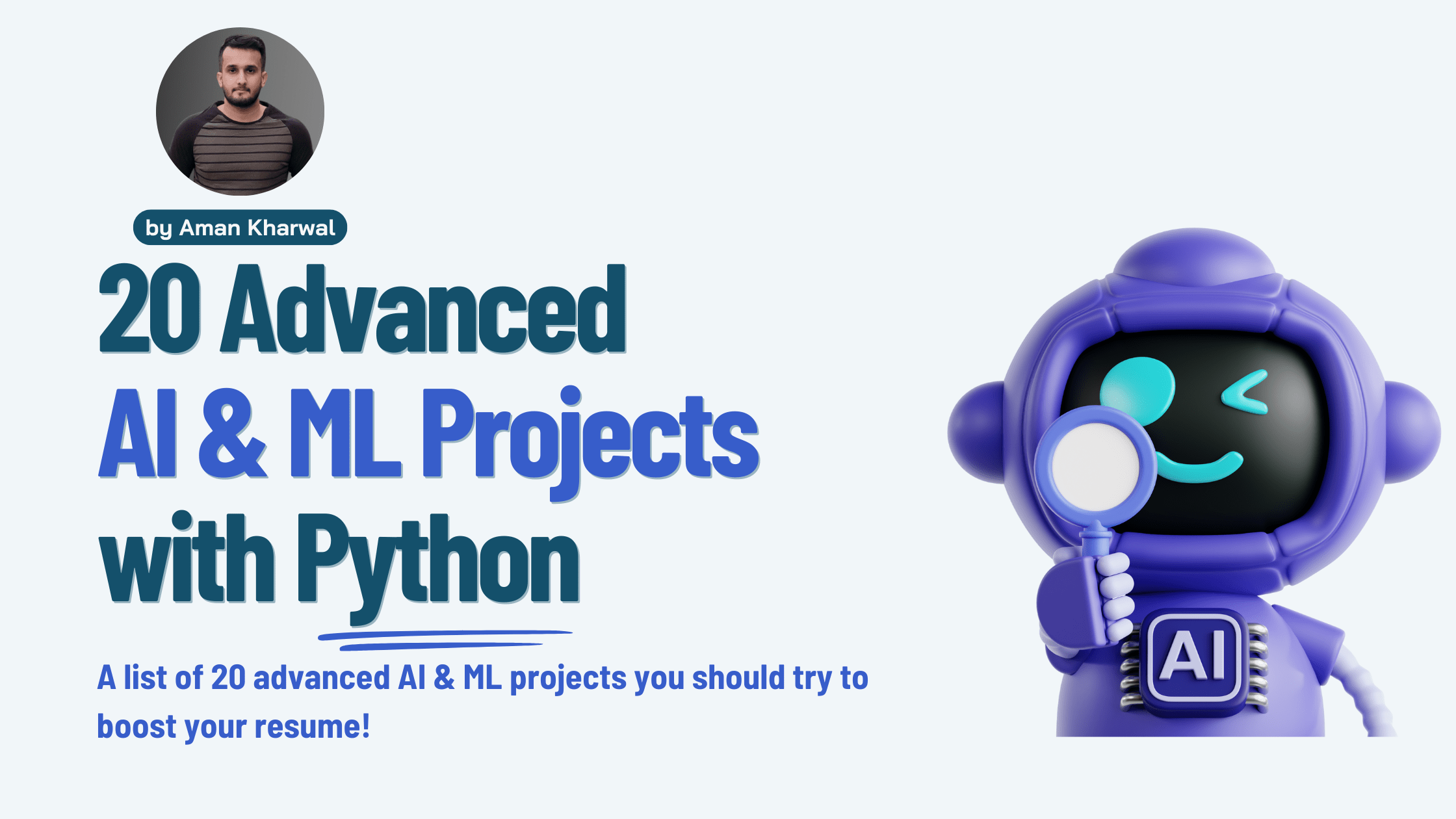 Advanced AI & ML Projects with Python