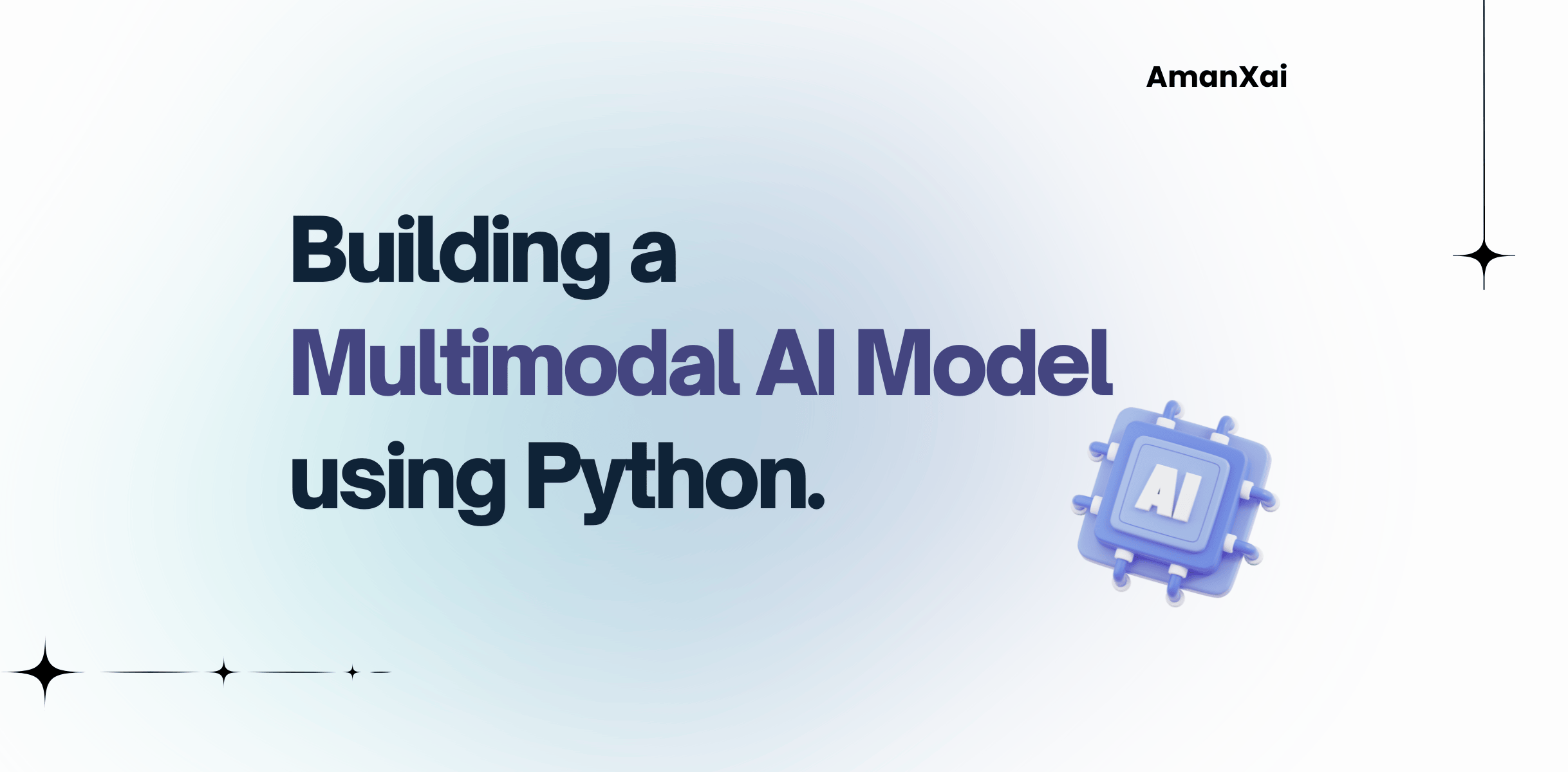 Multimodal AI Model with Python
