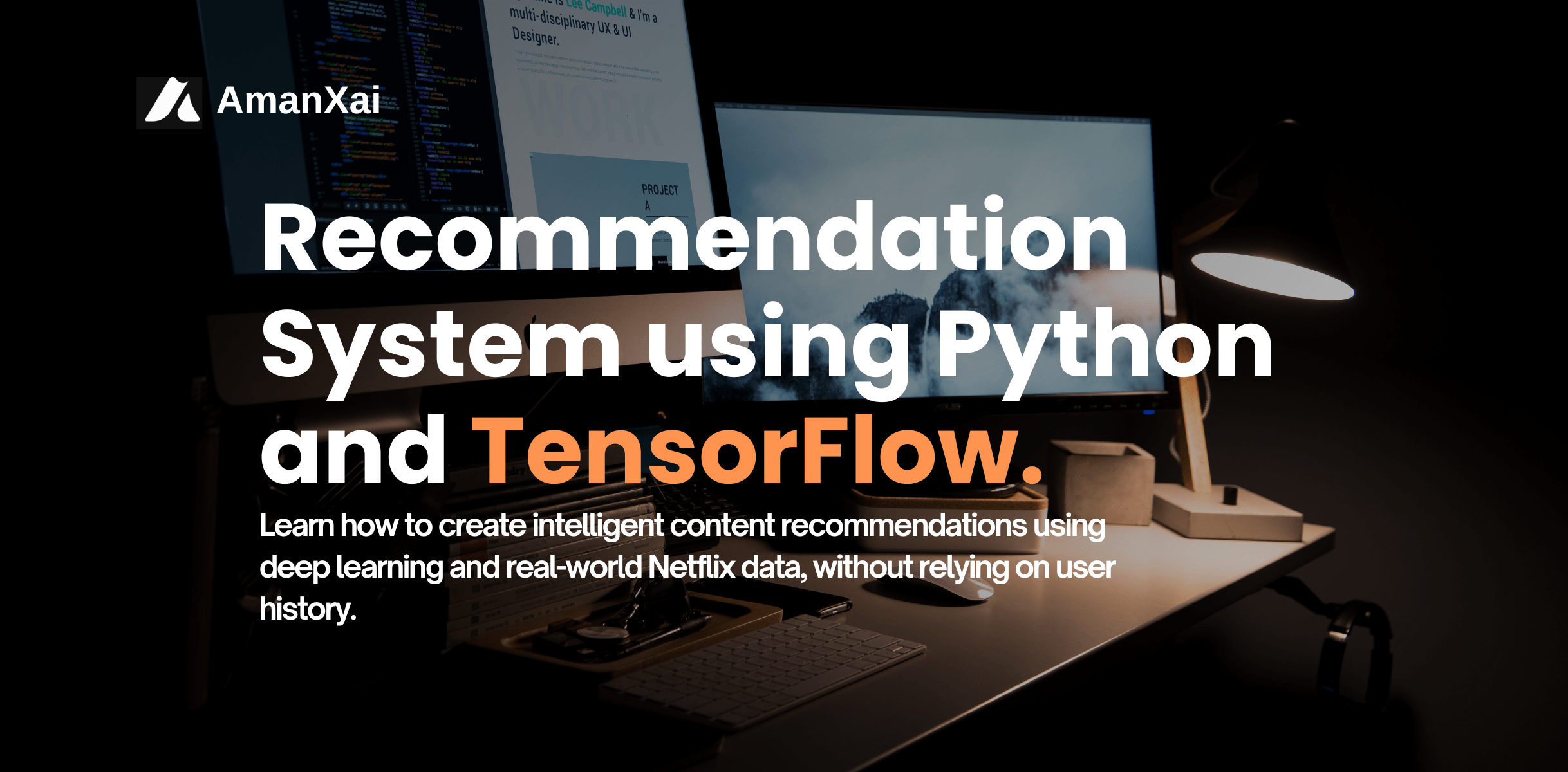 Recommendation System using Python and TensorFlow