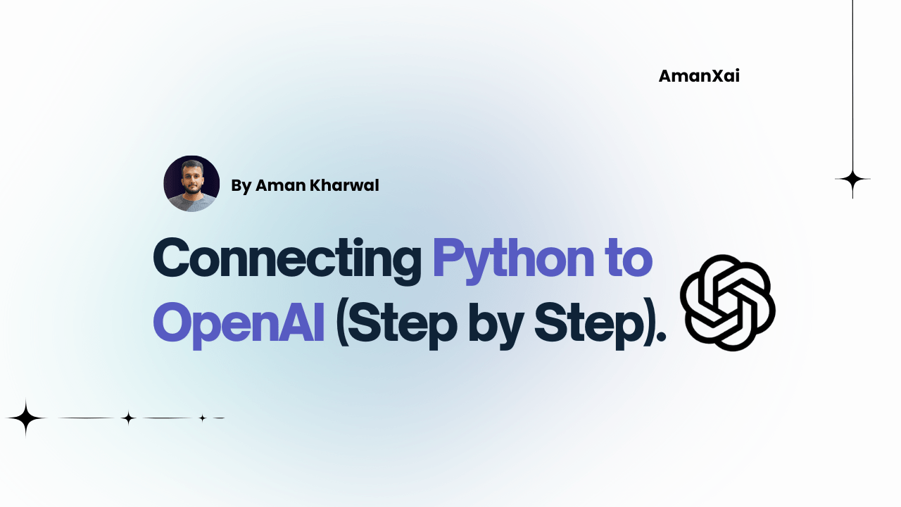 Connecting Python to OpenAI (Step-by-Step)