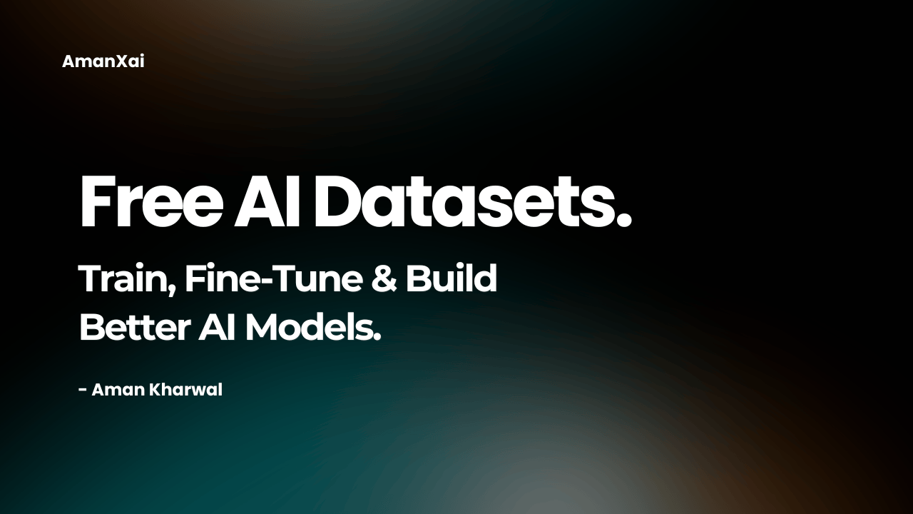 Free AI Datasets Every AI Engineer Should Bookmark