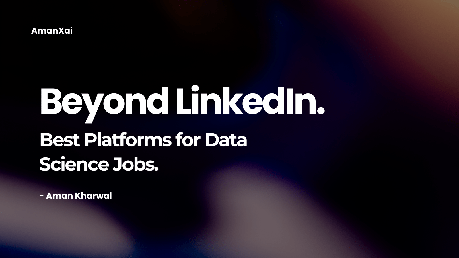 Platforms to find entry-level data science roles