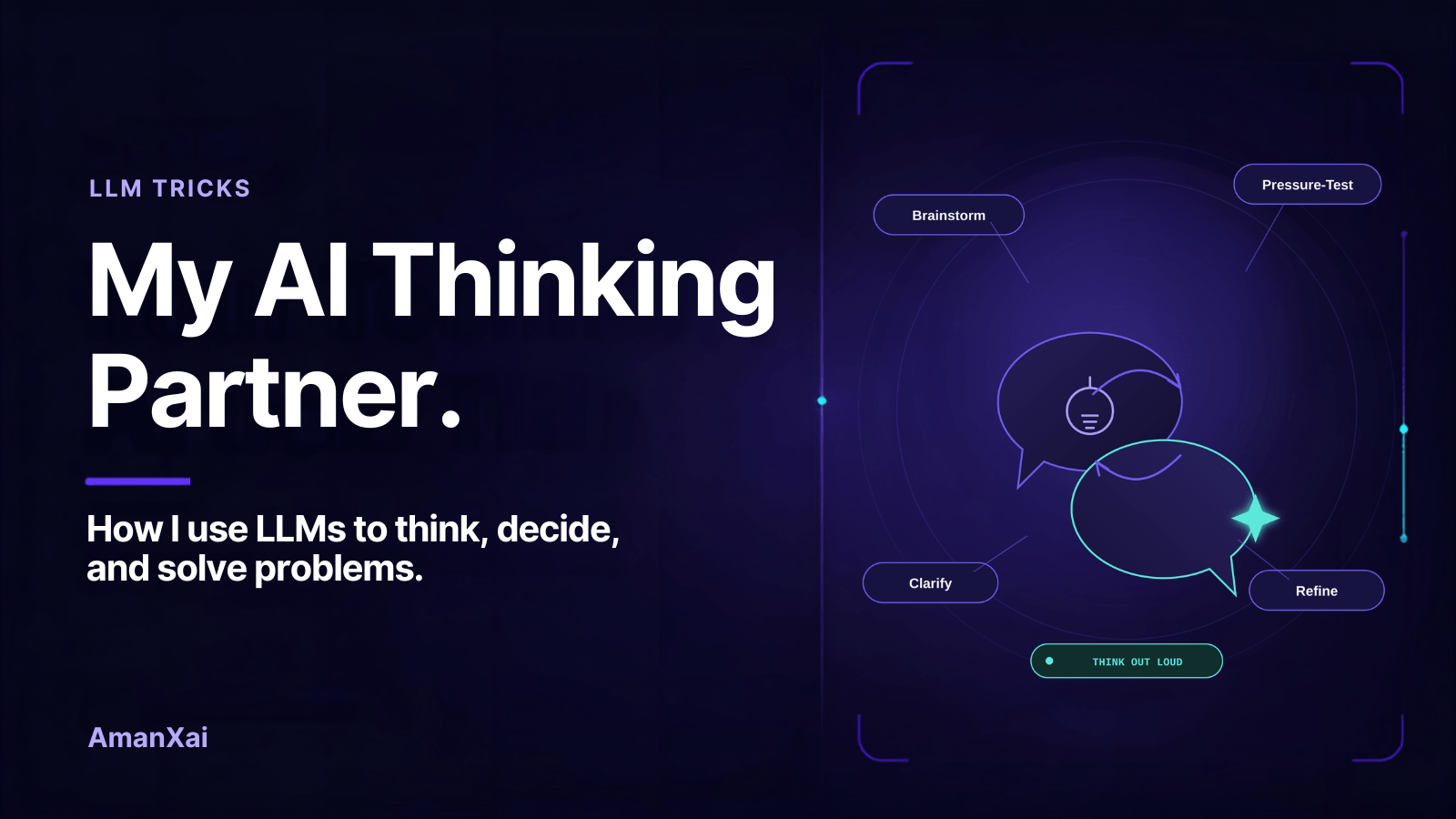 Use LLMs as a Thinking Partner