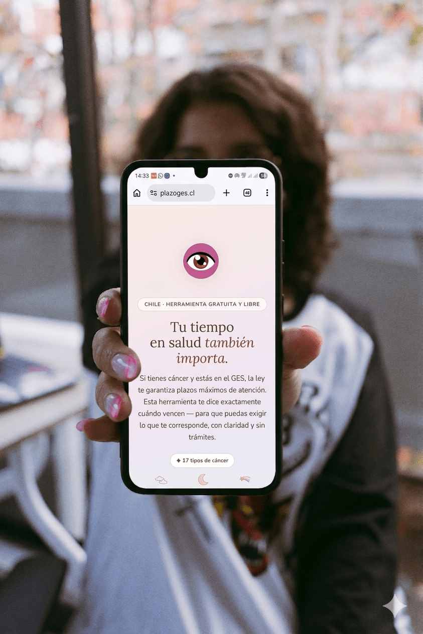 Conoce PLAZOGES.CL  la primera herramienta gratuita que acompaña con información acerca de las garantías GES en cáncer