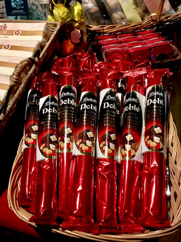 Italian nougat, Amaretto Deli, Norwich