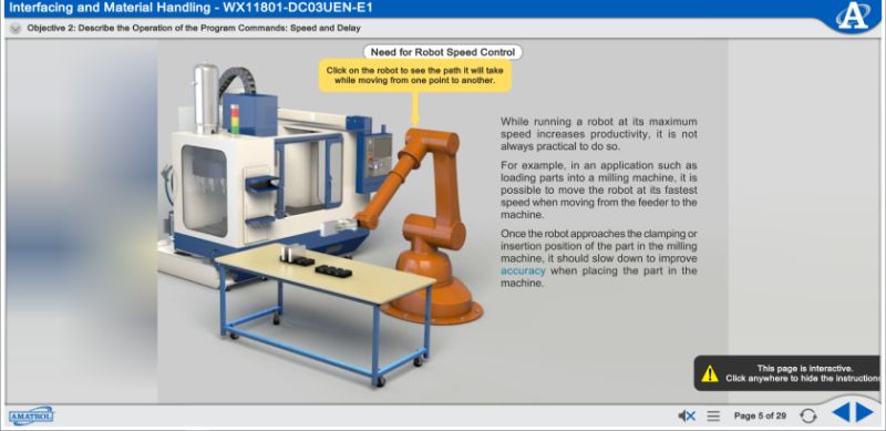 Basic Robotics Simulation Training Elearning Course Amatrol - Stunning Gradient Texture - High Resolution