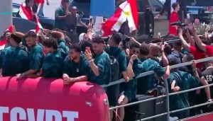 Photos: Massive crowds converge on New Alamein to welcome heroic pharaohs back home