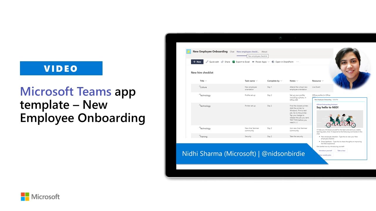 Introducing: New Employee Onboarding - a Microsoft Teams app template ...