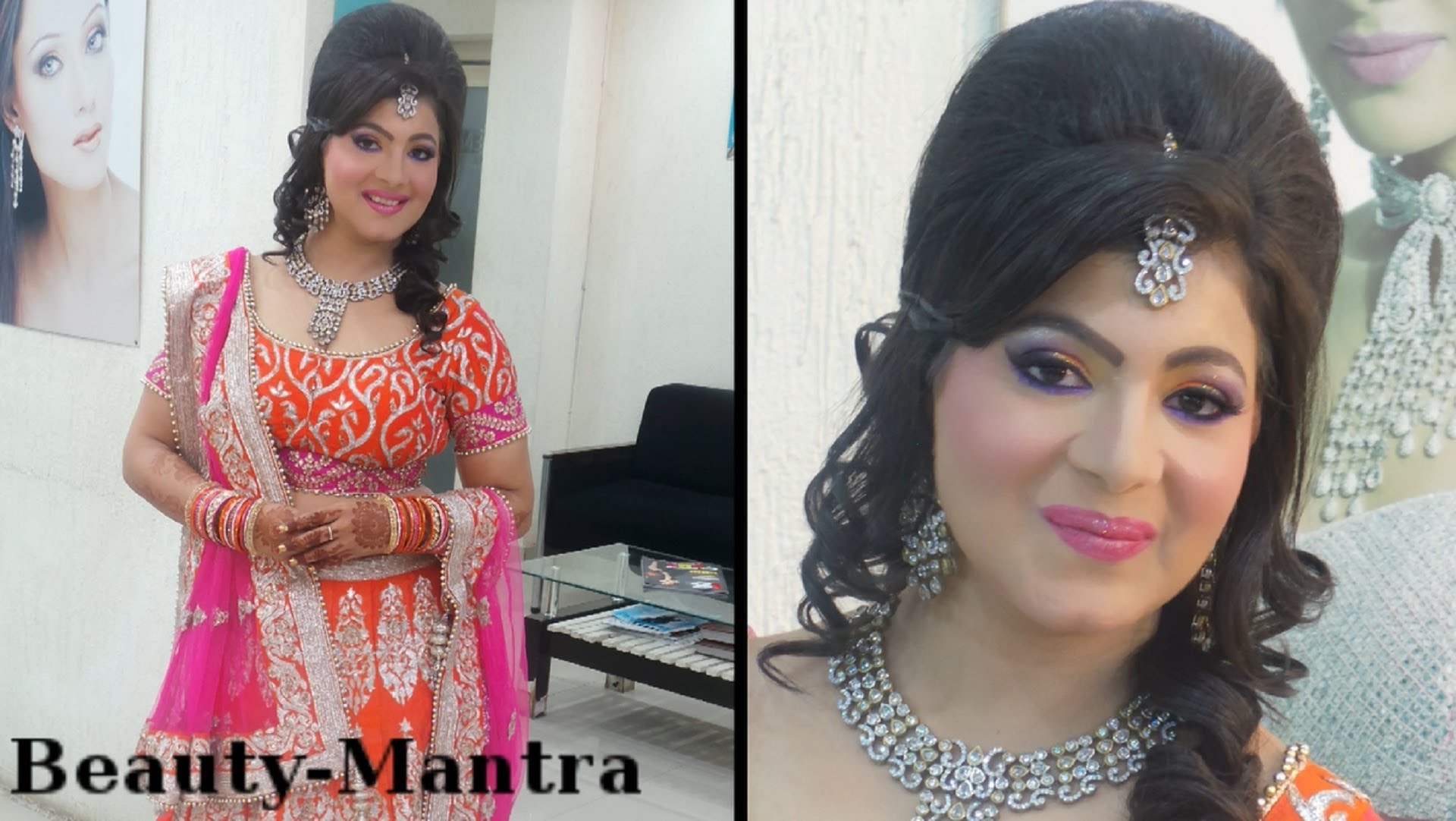 Indian Wedding Makeup Neon Party Look Complete Hair And Makeup Amazing Wedding Tips