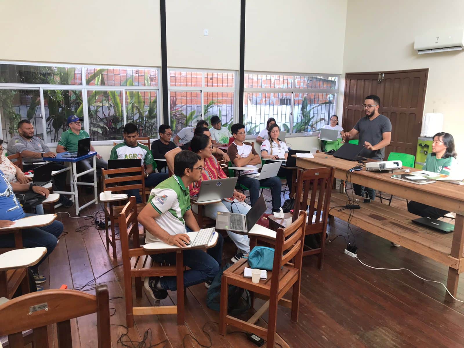 Capacitação sobre Cadastro Ambiental Rural é realizada pelo IPAAM para técnicos do Baixo Amazonas