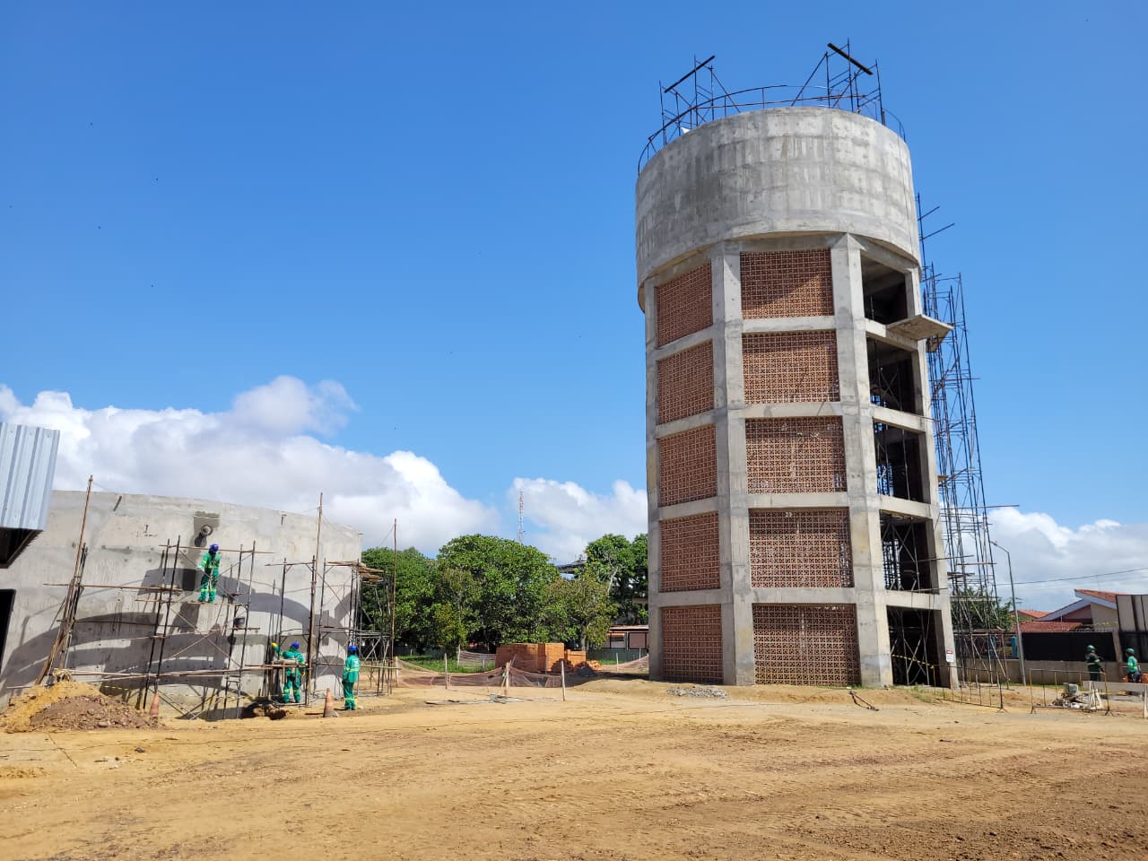 Prosai Parintins: Obras do novo sistema de abastecimento de água entram em fase final de execução