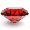 A ruby gemstone
