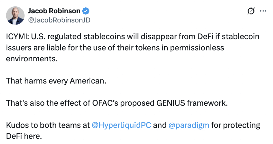 « Intégrité du marché » ou risque DeFi ? Paradigm et HPC remettent en question la portée de la règle stablecoin « Intégrité du marché » ou risque DeFi ? Paradigm et HPC remettent en question la portée de la règle stablecoin