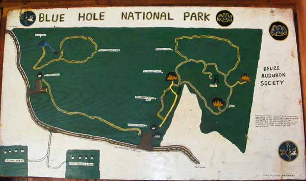 Blue Hole Jamaica Map 