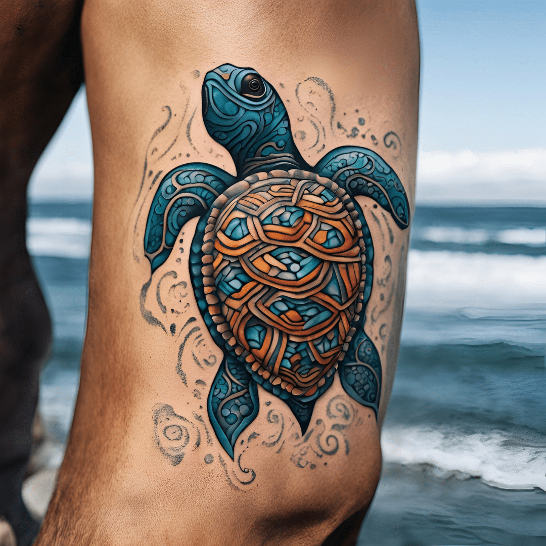 Geometryczny projekt żółwia