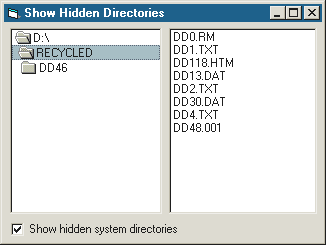 Show Hidden Directories in DirListBox | Code | AMbytes