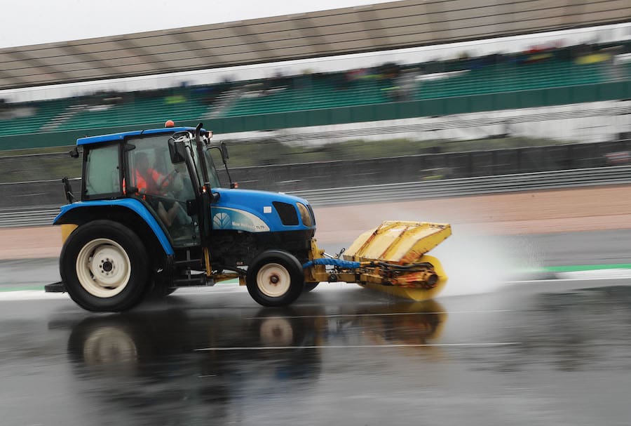 2018 British Motogp Cancelled Due To Bad Weather