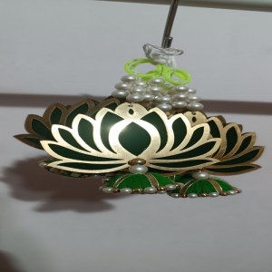 Green Lotus with Bell