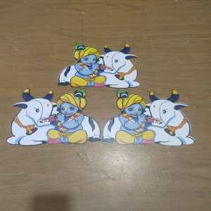 Krishna&Cow Cutouts