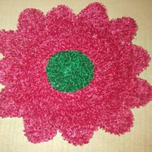 Pink Floral Mat