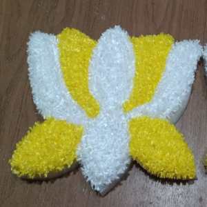 White/Yellow Lotus Cutouts