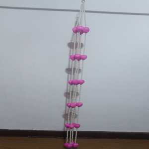 Lotus With Pearl Strings