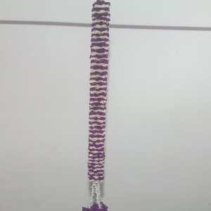Purple/White Garland