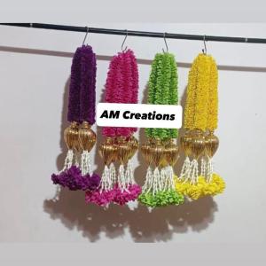 Gold lotus Hangings