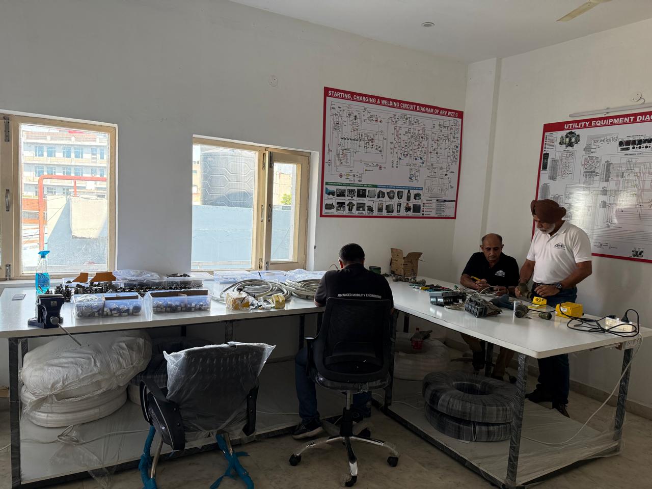 AME wire harness production and electrical integration