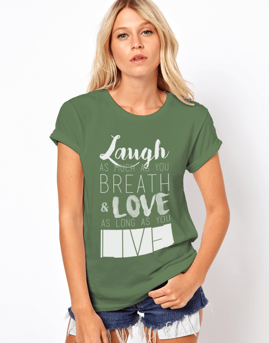 Samarreta Noia green background