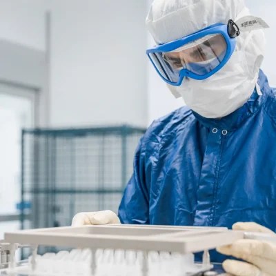 Quality scientist lab testing