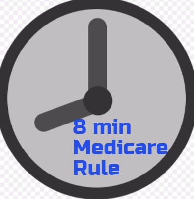 8 minute Medicare rule in Physical Therapy CPT codes