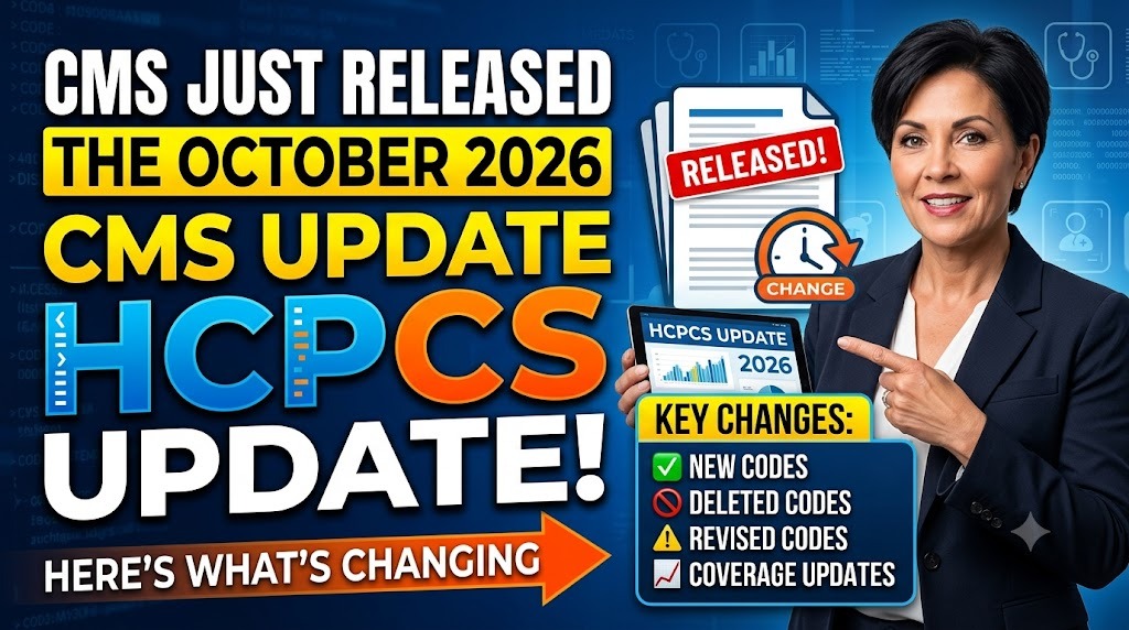 CMS Just Released the October 2026 HCPCS Update — Here's What's Changing