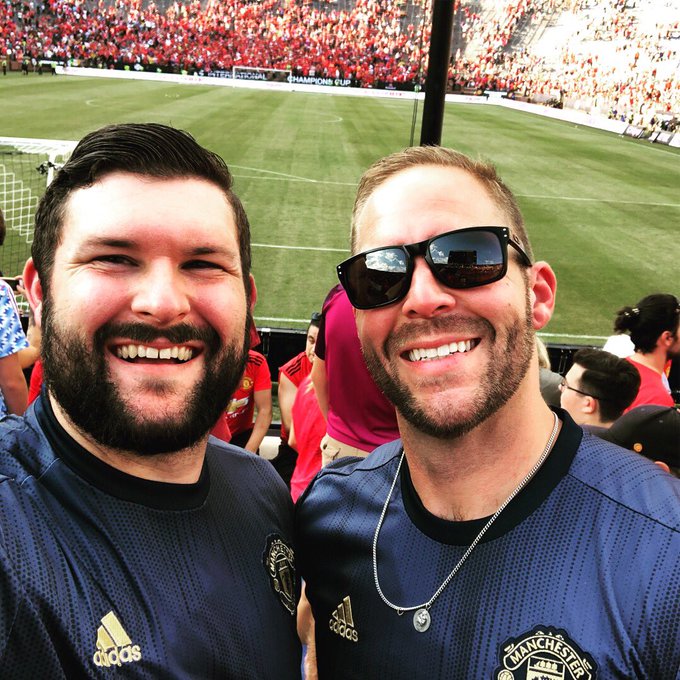 Ty Watching the MUFC Tour @ The Big House