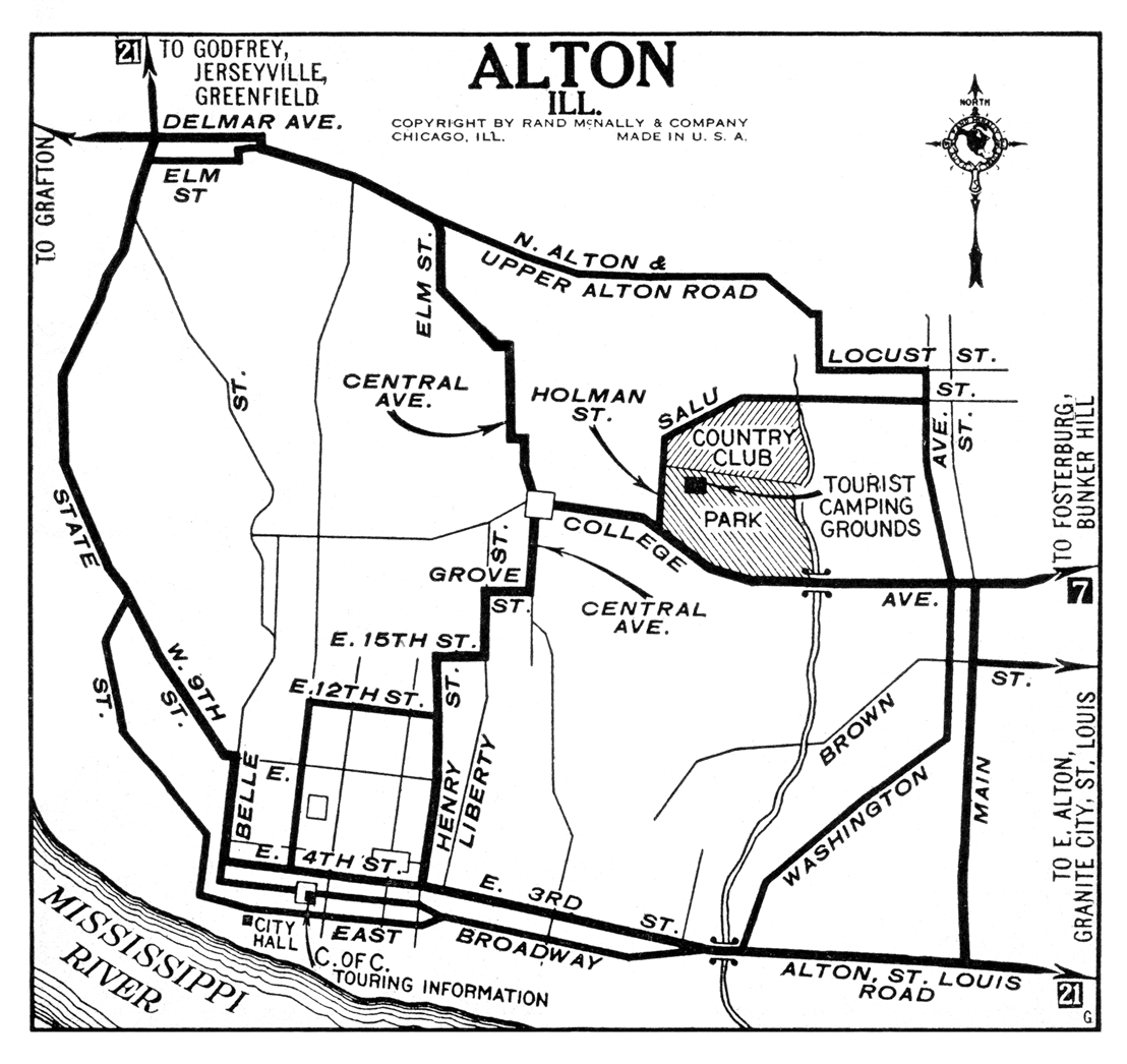 Illinois Maps At Com.