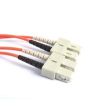 Fiber Optic Patch Cable, SC PC to SC PC, 1 meter, 3mm Duplex, Multimode  | Plus Corning® InfiniCor®300 Fiber - Fiber Instrument Sales
