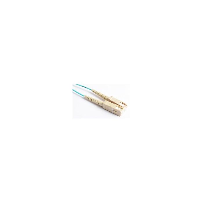 Fiber Optic Patch Cable, SC PC to SC PC, 2 meters, 1.6mm Simplex MM | Plus Corning® ClearCurve® OM3 Multimode Fiber - Fiber Instrument Sales
