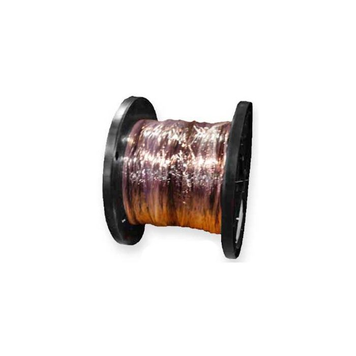 Flat Drop Cable, 2 Fiber, 900um Buffer, Singlemode, Dry, Polyethylene, Black, 18" Spool, 2,500 feet | Plus Corning® SMF-28® Ultra Fiber - Fiber Instrument Sales
