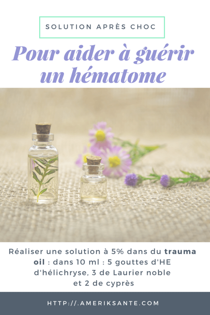 guérir un hématome