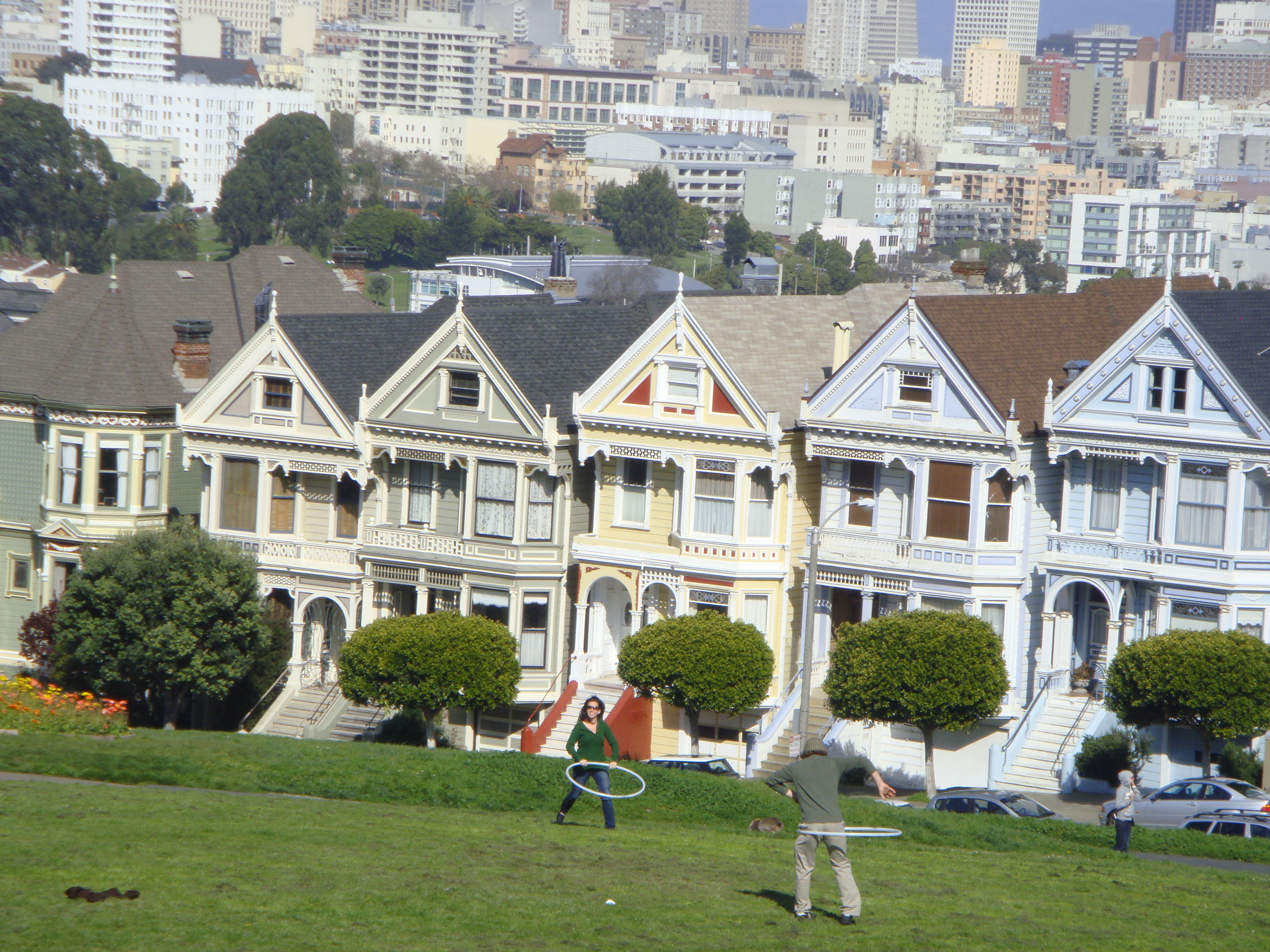 Hippy Hill et la maison bleue