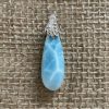 PENDENTIF LARIMAR AAA FORMES DIVERS N° 2 et ARGENT 2 13433